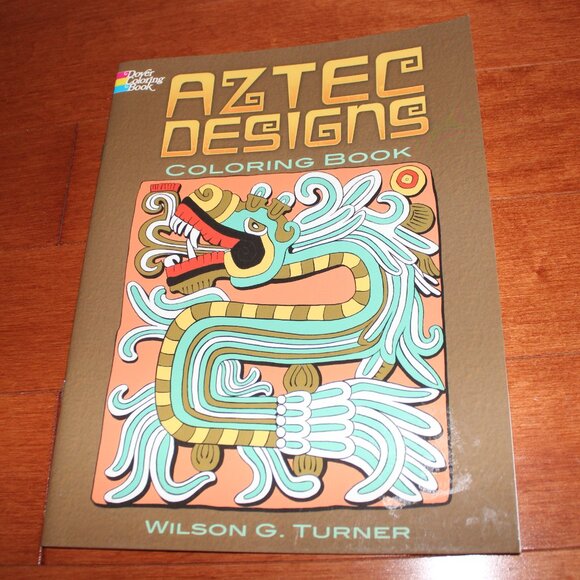 7x Dover Coloring Books Aztec Fairyland Unicorns Beowulf Shakespeare Jet Fighter - Picture 12 of 14